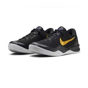 Nike Kobe 8 Protro Lakers Black Purple Gold White Size 6.5Y Kobe Bryant